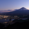 新道峠の夕暮れ