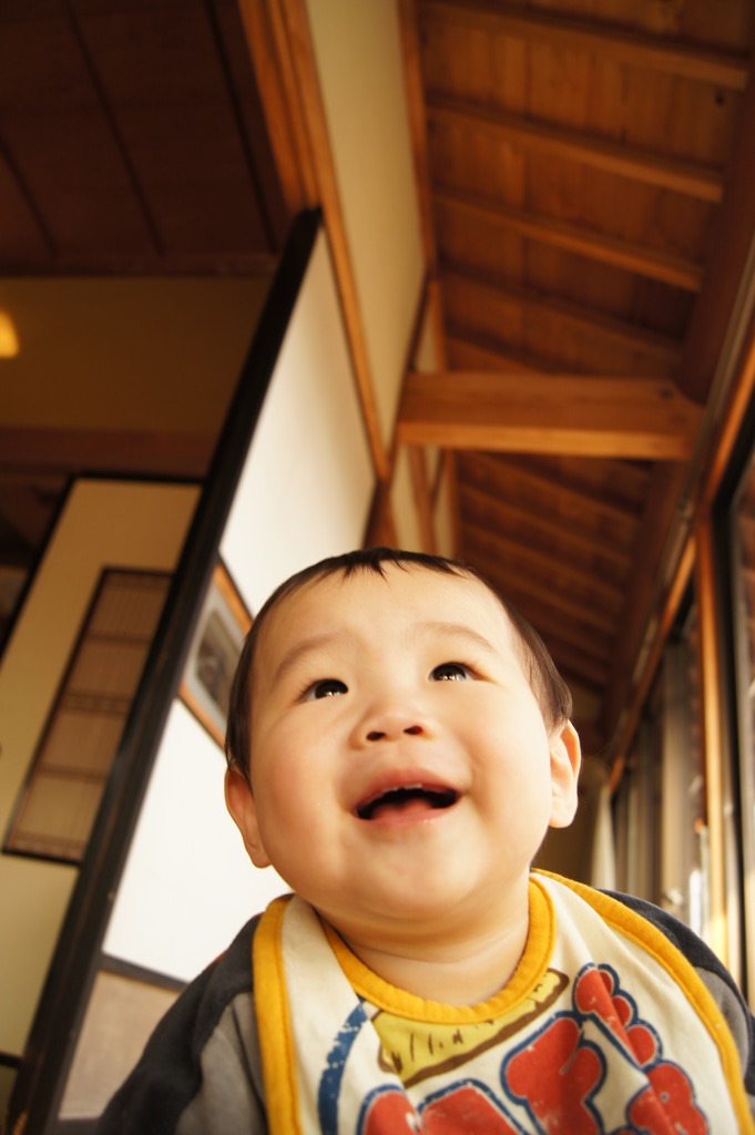 興味深々