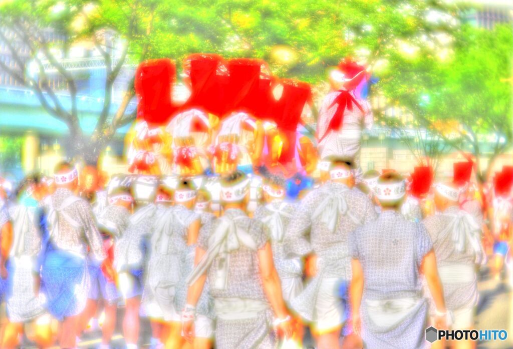 2019年7月　天神祭・陸渡御