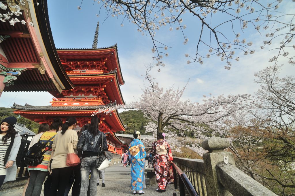 2015年4月　京都・清水寺