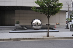 大きな銀玉発見！