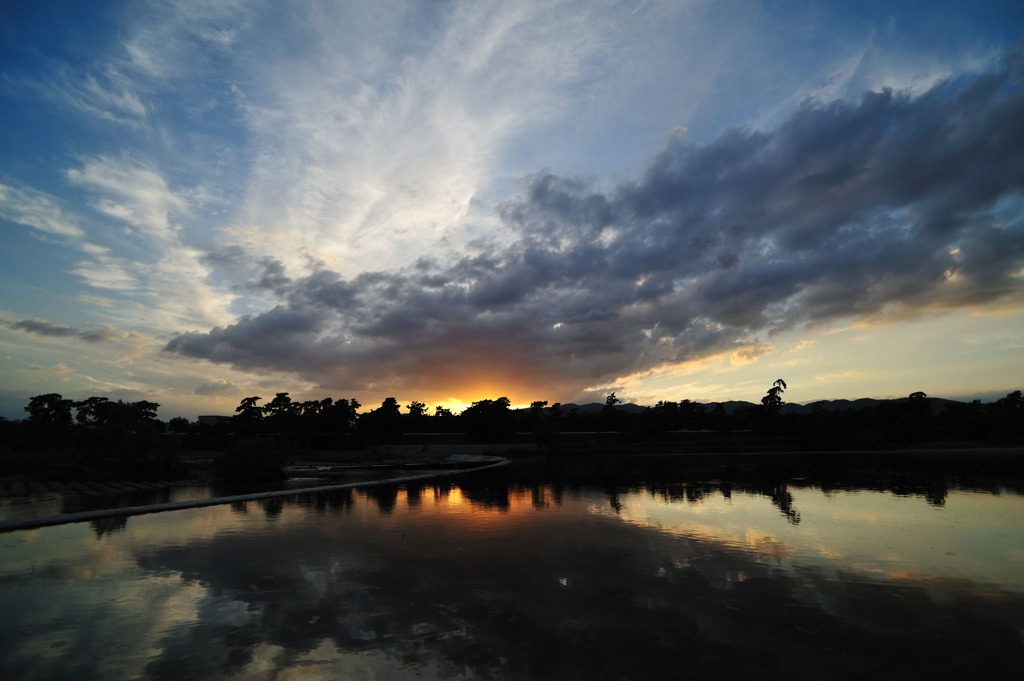 武庫川河川敷　D700