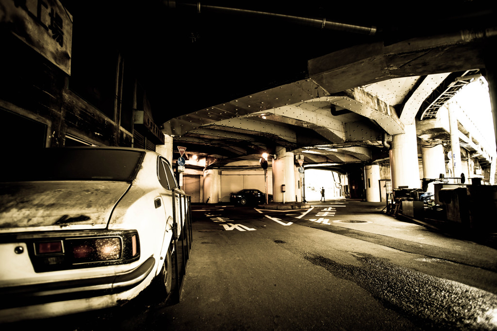 歩道のレビン