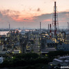 水島夕景