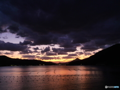 青戸入江(あおとのいりえ)夕景