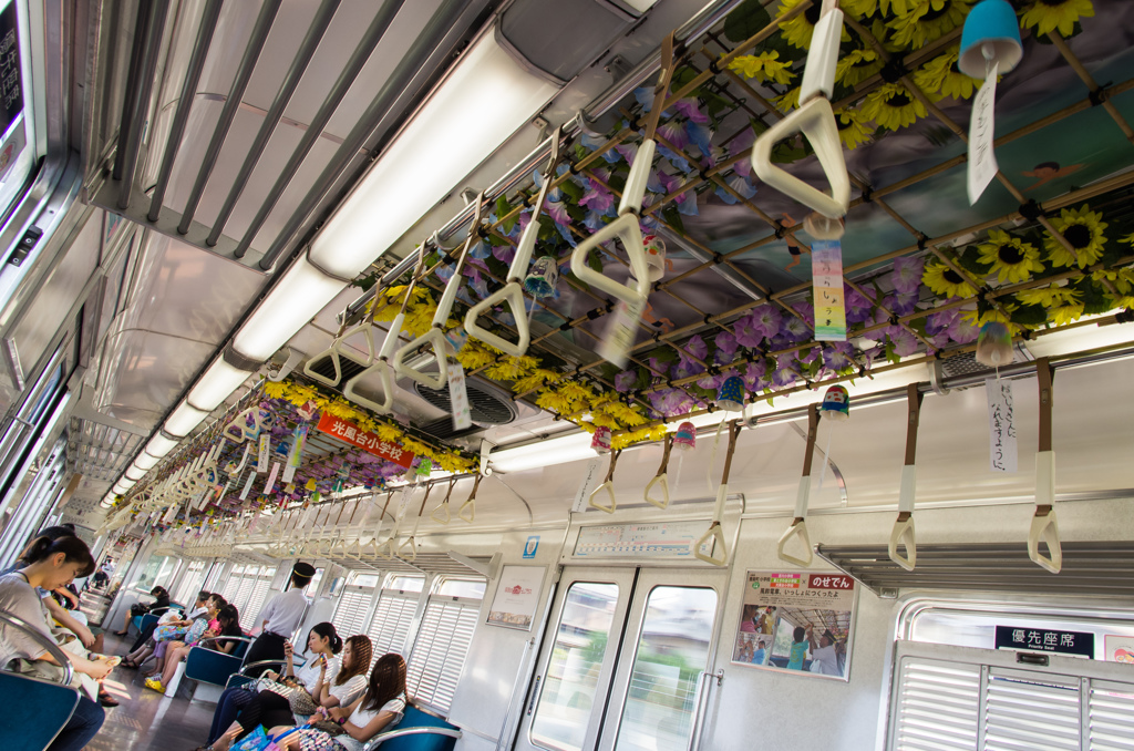 風鈴電車でGO♪