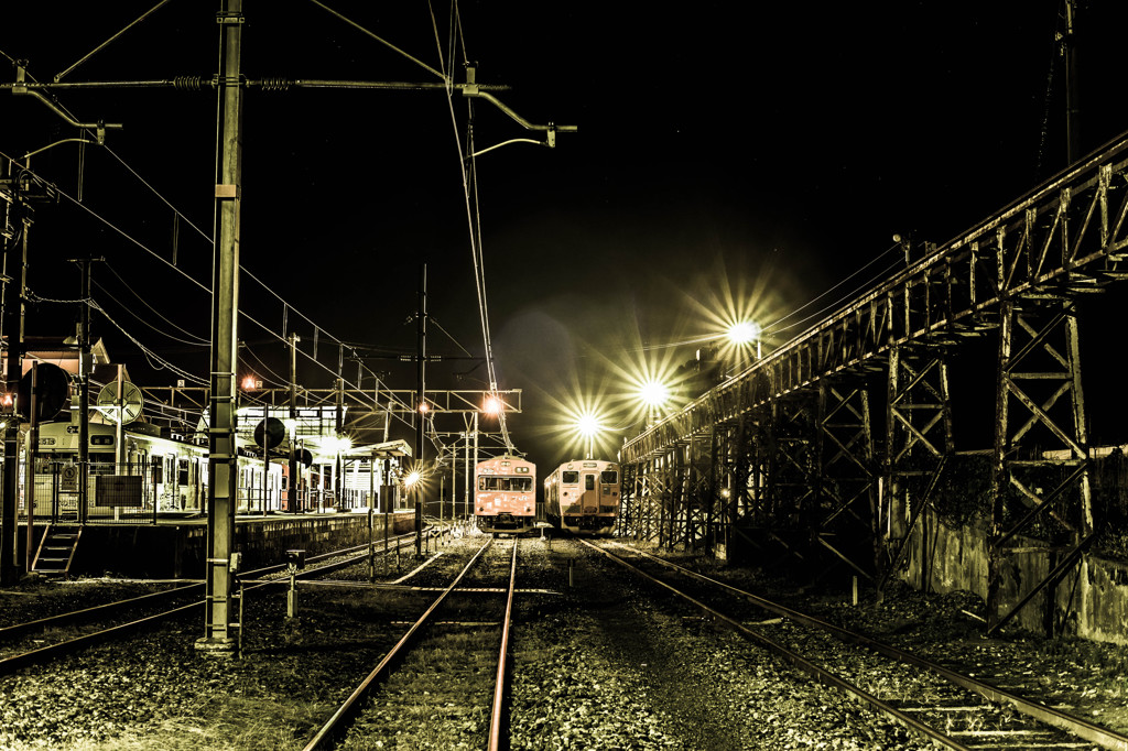 夜の停車場