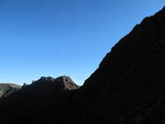 朝の八ヶ岳