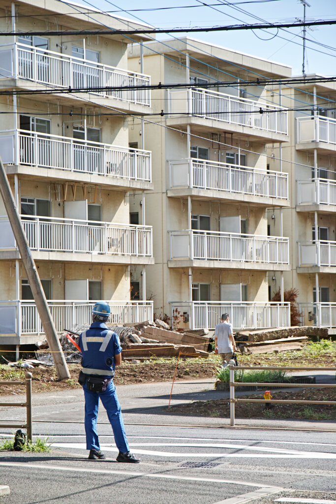 警備中