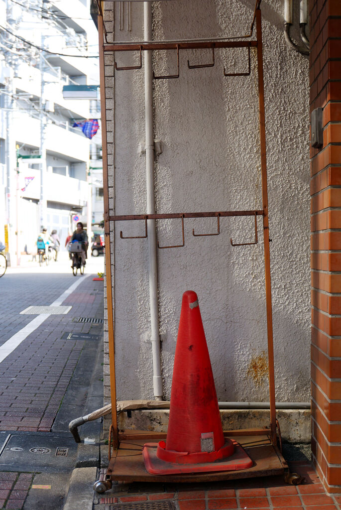 壁ぎわ