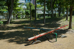 懐かしいシーソー