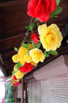 黄薔薇赤薔薇