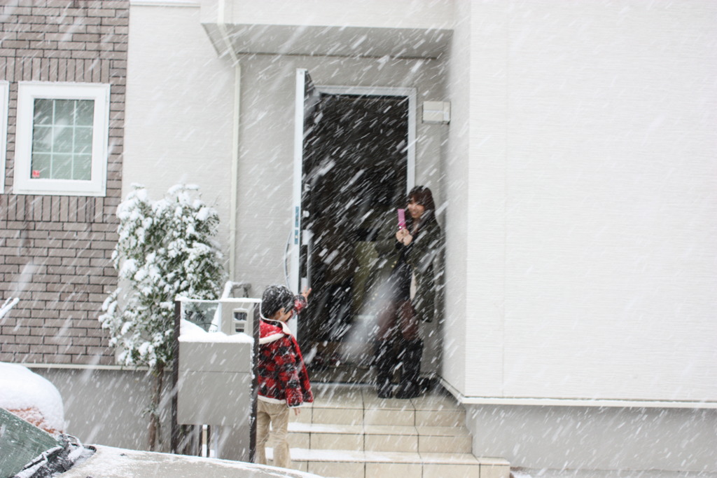 雪の日