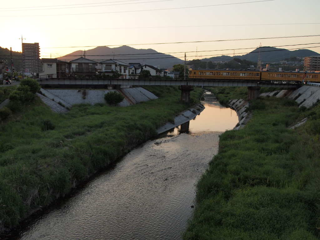 田舎の電車
