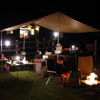 真狩キャンプ場の夜