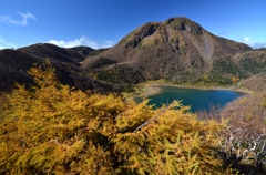 晩秋の日光白根山