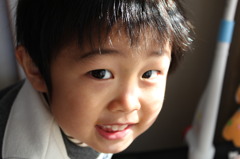 こっち向いて♪