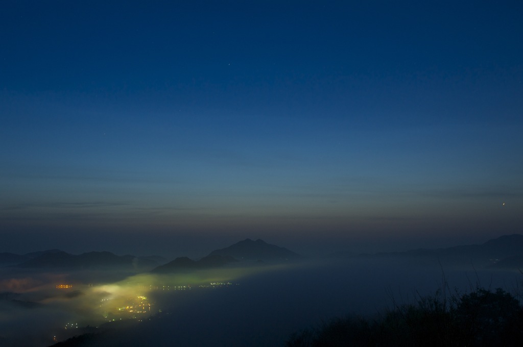 五老ヶ岳の雲海