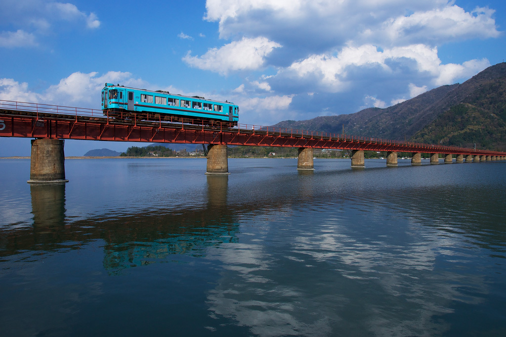 タンゴ鉄道の水色