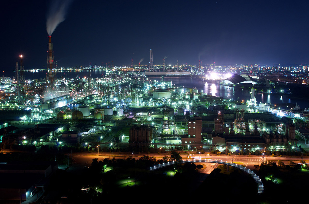 ポートビルからの夜景