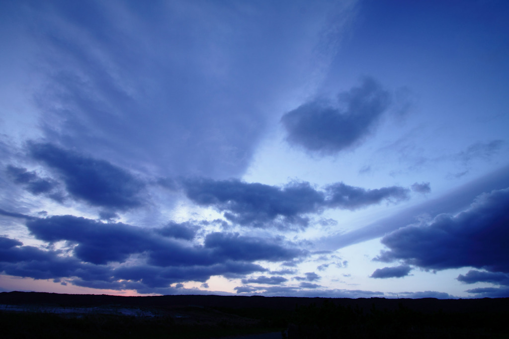 blue