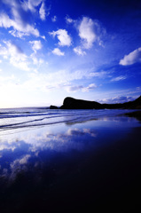 Blue beach･･･。