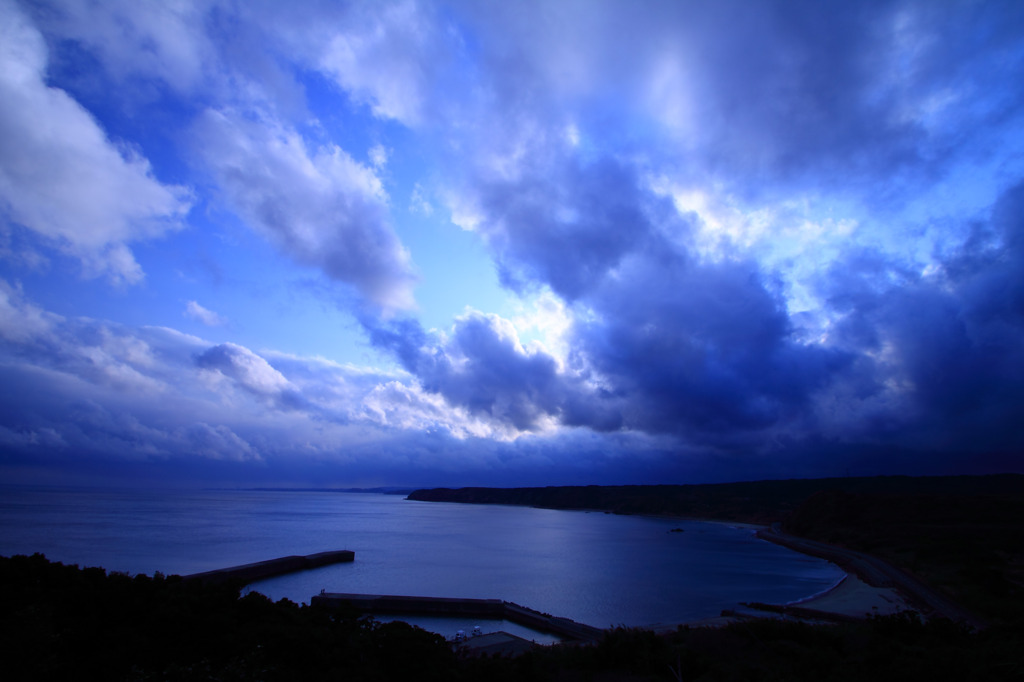 冷たい空