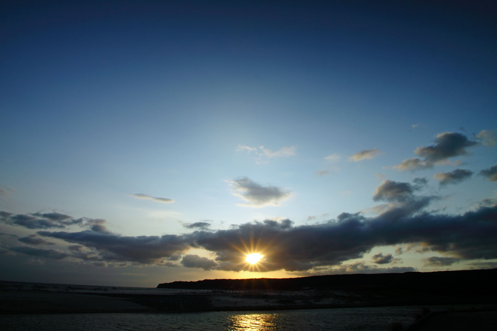 イブの夕暮れ