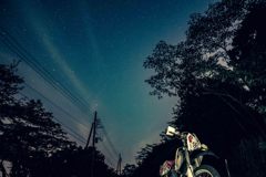 宮ヶ瀬の夜空