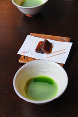 お抹茶、
