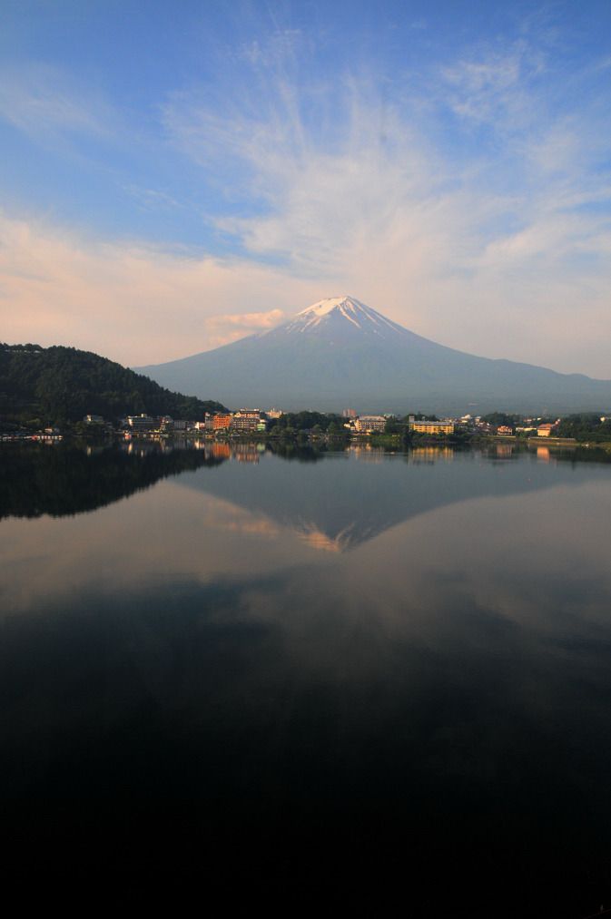 富士山のお約束、