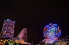 みなとみらいの夜景