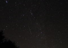 Cassiopeia & Shooting Star