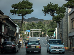 神門通り、二の鳥居