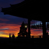 二月堂の夕景2