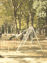 親子乗り