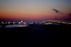 夕暮れ