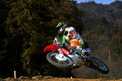 motocross　.