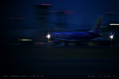  mid night  Landing .