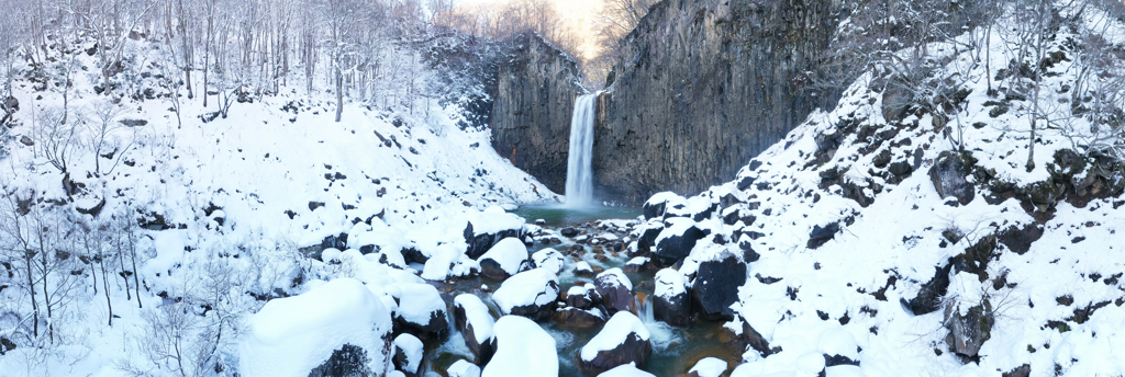 winter waterfall  .3