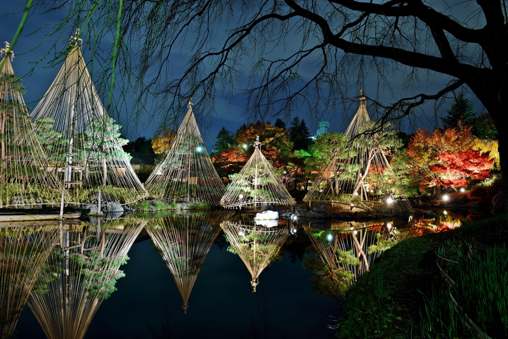 木曽川夜景