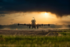  Sunset Flight  .