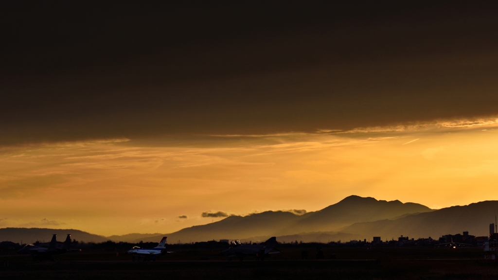 sunset flight.2