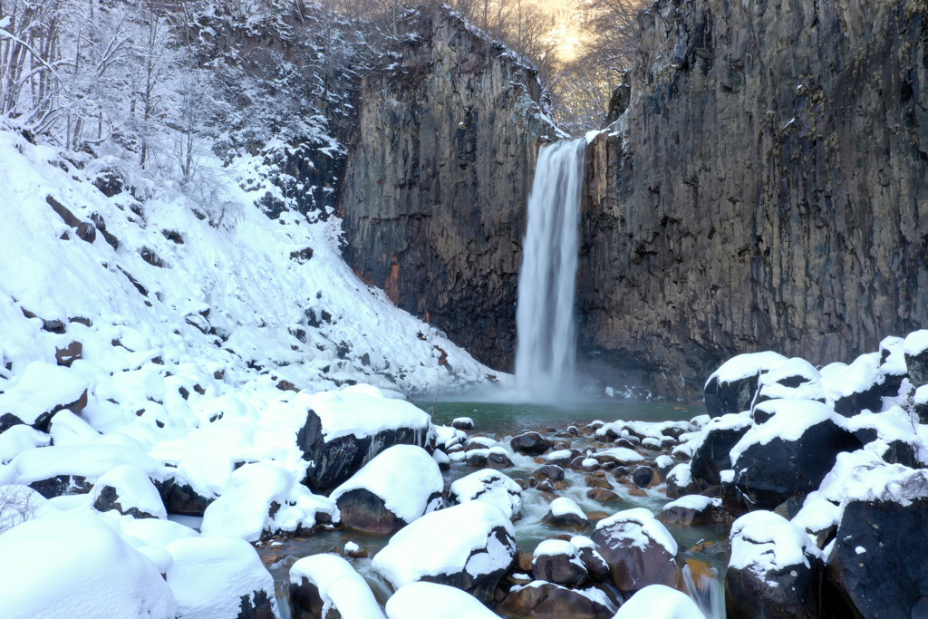 winter waterfall  .4