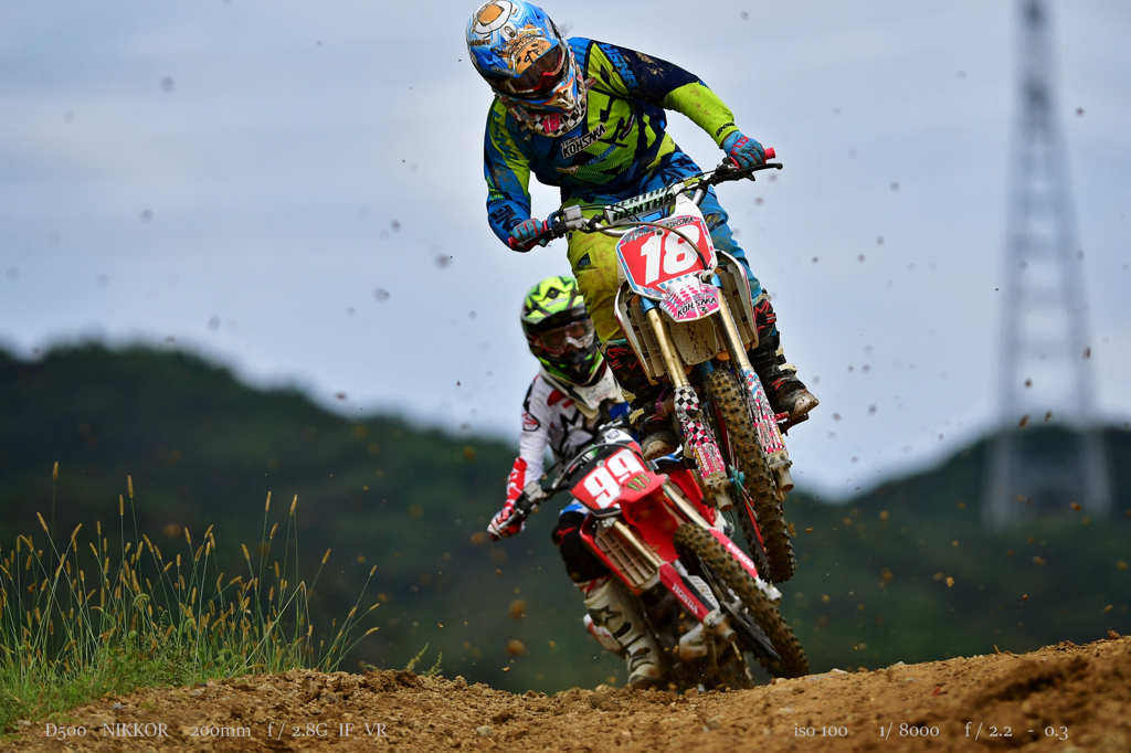 　get muddy.2