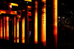 伏見稲荷：吉日建之