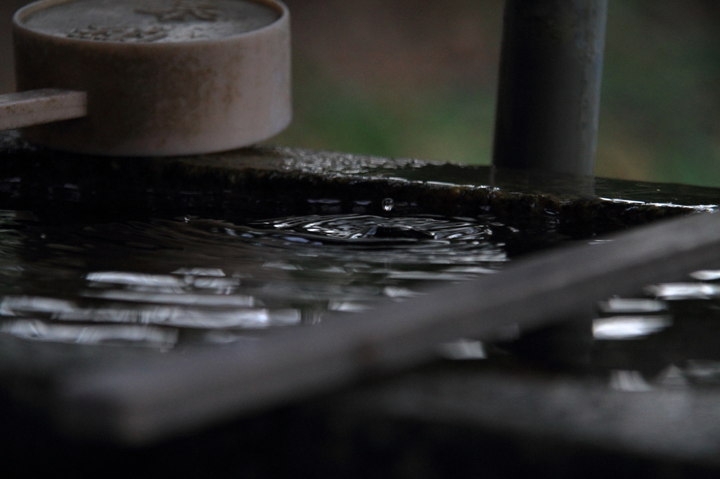 伏見稲荷：Water drop