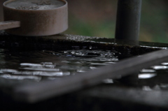 伏見稲荷：Water drop