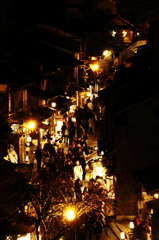 古路の賑わい