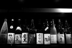 一升瓶、整列